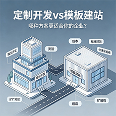 咸阳建站-定制开发vs模板建站：哪种方案更适合你的企业？