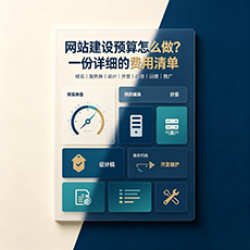 咸阳建站-网站建设预算怎么做？一份详细的费用清单