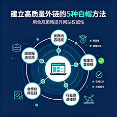 咸阳建站-建立高质量外链的5种白帽方法